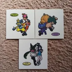 ポケモンパン デコキャラシール215弾 3枚セット