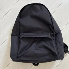 無印良品　肩の負担を軽くする　撥水リュックサック　黒