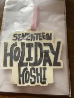 SEVENTEEN HOLIDAY LUGGAGE TAG HOSHI