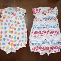 【70cm】ロンパース 2枚セット