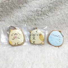 すみっコぐらし　クッキーチャーム　ねこ　とかげ