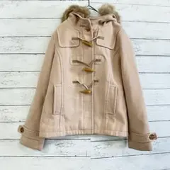 earth music & ecology ダッフルコート M ベージュ✨美品