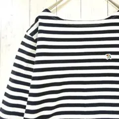 アーノルドパーマー Arnold Palmer ボーダー カットソー 紺 Sのサムネイル