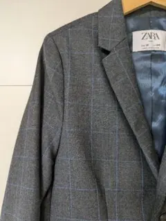 ZARA KIDS グレー チェック フォーマル スーツ 140cm