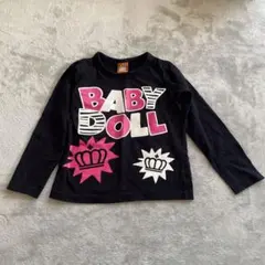 BABY DOLL 黒 Tシャツ 110サイズ