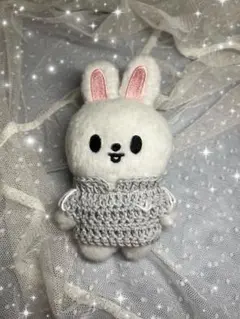 skzoo オーバーオール風サロペット (ネイビー) 10cmぬい服 スキズ