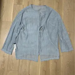 Kastane メッシュ フロントリボン カーディガンのサムネイル