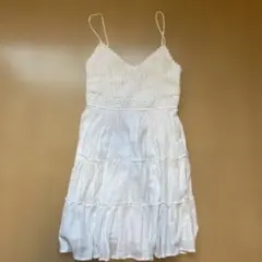 HOLLISTER ホリスター キャミワンピース ホワイト