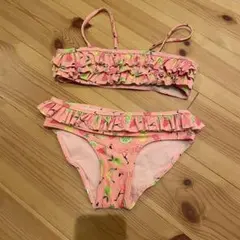 H&M フルーツ柄 セパレート水着　110cm