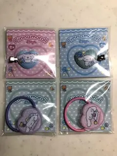 シナモロール ヘアゴム ヘアピン エステー スギ コラボ　サンリオ　アクセサリー