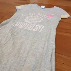CLUBPEACH by PEACH JOHN　Sサイズ　グレー　半袖ワンピースのサムネイル
