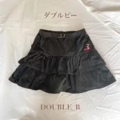 早い者勝ち‼️【美品】ダブルビー120 ミニスカート　女の子服　ミキハウスのサムネイル