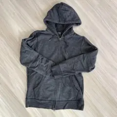 UNIQLO ダークグレー フルジップパーカー M
