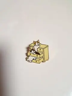 猫 ピンバッジ