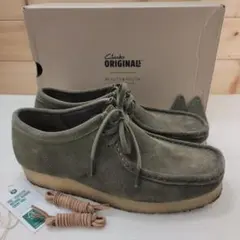 クラークス ワラビー ビューティー&ユース アースカラー UK7 25cm