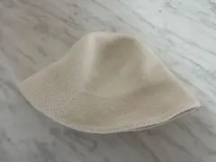 GU バケットハット　ホワイト　レディース