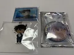 名探偵コナン 江戸川コナン アクリルキーホルダー 缶バッジ 隻眼の残像