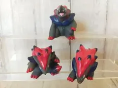 ポケモンキッズ　指人形　ゾロアーク　3体セット