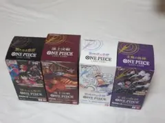 【未開封テープ付】ワンピースカード　4BOXまとめ売り　新時代の主役他