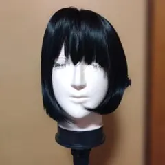 コスプレ ウィッグ ボブ ブラックのサムネイル