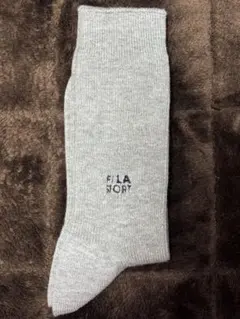 FILA スポーツソックス グレー 24～26cm