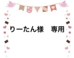 りーたん様　　専用！