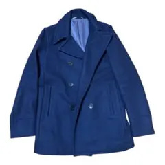 UNITED ARROWS ネイビー ダブルブレスト ピーコート