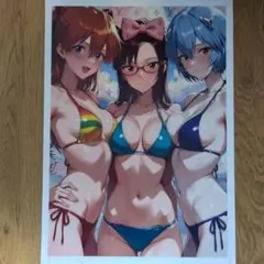 無職転生 キャラファイングラフ マリンセーラー水着 ロキシー エリス