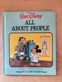 洋書児童書ディズニーWalt Disney 「All About People」