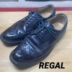 REGAL ウイングチップ 2589 ダークブラウン