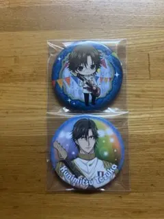 テニスの王子様 文化祭　缶バッジ　手塚国光　2種セット