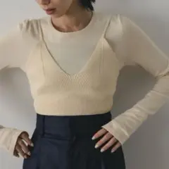 STYLEMIXER プルオーバー ビスチェ