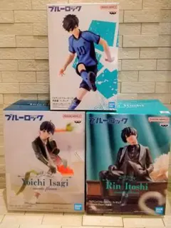 ブルーロック フィギュア sweets 糸師凛 潔世一 3個セット 箱付き 美品