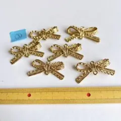 リボン　コネクター　チャーム