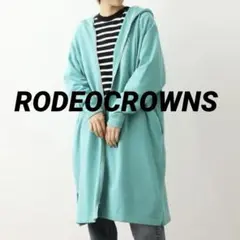 RODEOCROWNSロデオクラウンズ ロングジップパーカー フード　スウェット