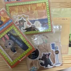 ズートピア2 ジュディ・ホップス キーホルダー　など4点セット