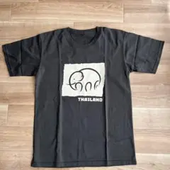 THAILAND 象イラスト Tシャツ Lサイズ