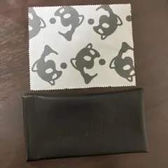 Zoff メガネケース（袋）　メガネ拭き
