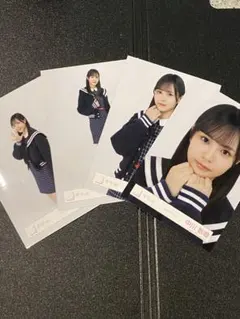 中川智尋 櫻坂46 スタジャンコーデ 生写真 4種コンプ