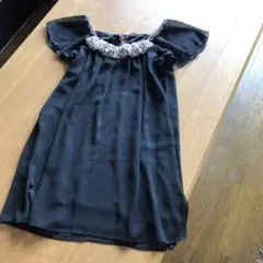 GRAY MAGIC チュニック　ワンピース　黒　M