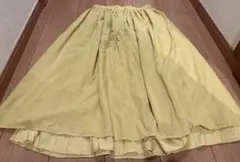 さらさらリラックスフレアワイドパンツ