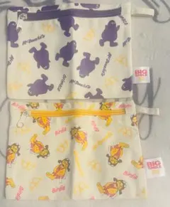 マクドナルド50周年 ファスナーポーチ Birdie.Grimace 2点SET