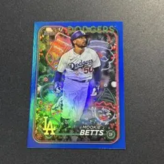 Mookie Betts 2024 Topps Holiday BLUE