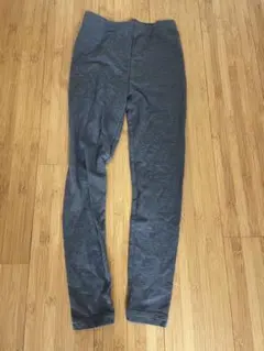 ユニクロ キッズ ヒートテック レギンス グレー 130