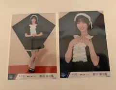 ≠ME ノイミー 冨田菜々風 初期制服 お披露目会 セミコンプ 生写真