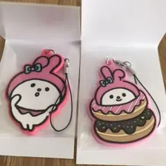 ナガノ✖︎サンリオキャラクターズ　ラバーキーホルダー　マイメロディ