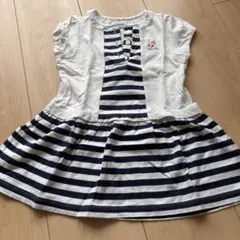 ミキハウス　ワンピース　90