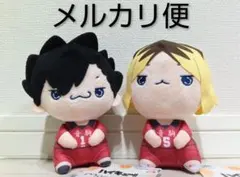 ☆ハイキュー!!☆ もちぴこ　ぬいぐるみ　黒尾鉄朗　孤爪研磨　2種セット