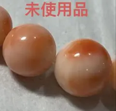 天然桃珊瑚 ネックレス グラデーション SILVER金具のサムネイル