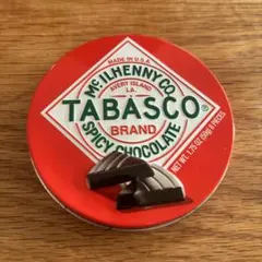 TABASCO Spicy Chocolate 空き缶　タバスコチョコ